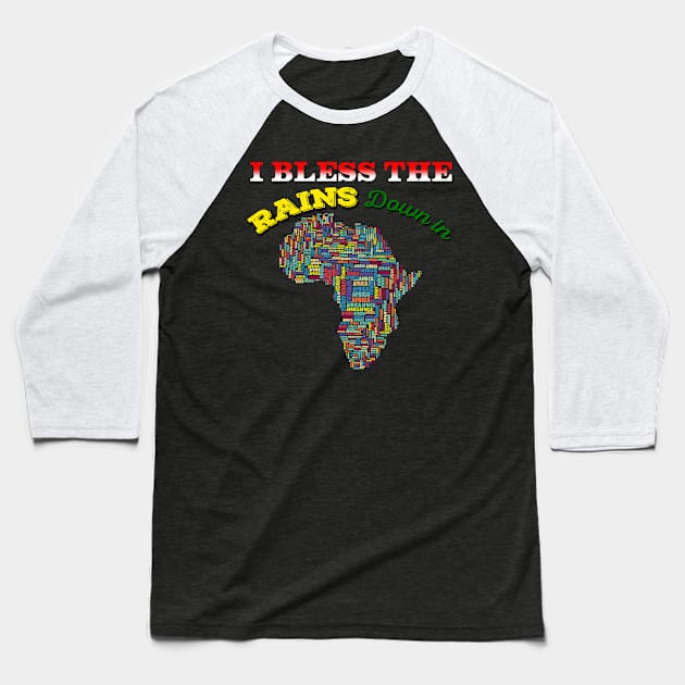 Africa tribute by Toto Baseball T-Shirt by woodsman